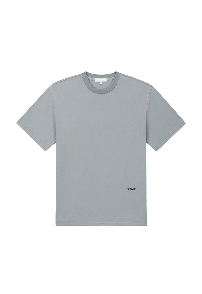 Brushed Garment-dye T-shirt_ Arctic Grey