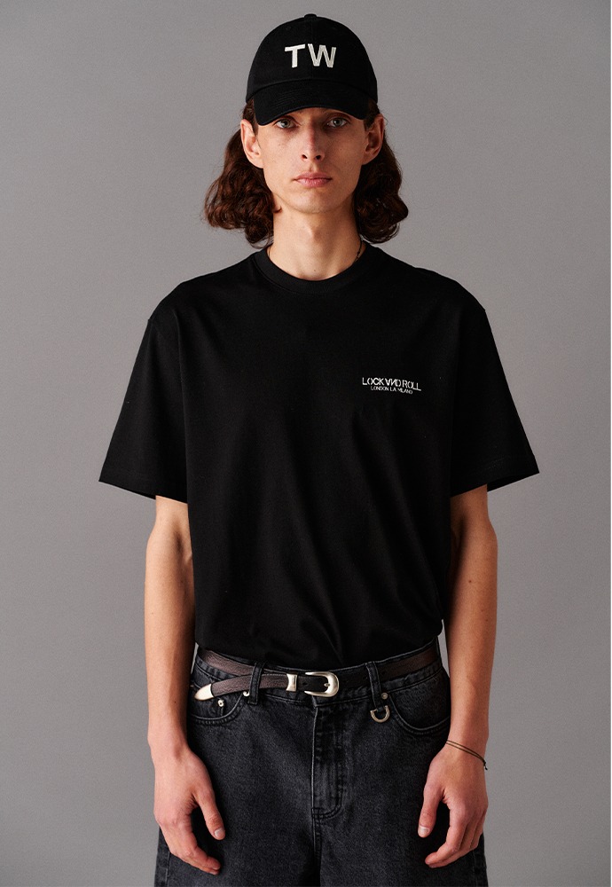Lock &amp; Key T-shirt_ Black